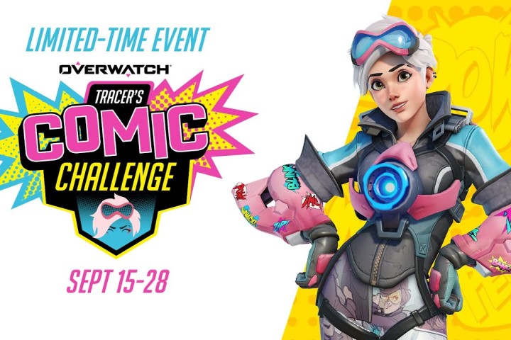 Overwatch : défi bande dessinée de Tracer, infos et photos